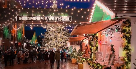 distillery district dior tree|the distillery winter village.